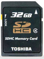 Toshiba SDHC 32GB (SD-K32GJ(BL3)